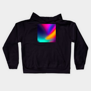 Beautiful Abstract Color Art Kids Hoodie